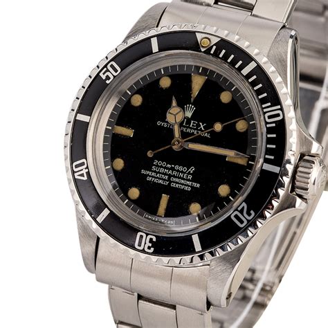 vintage Rolex Submariner 5512